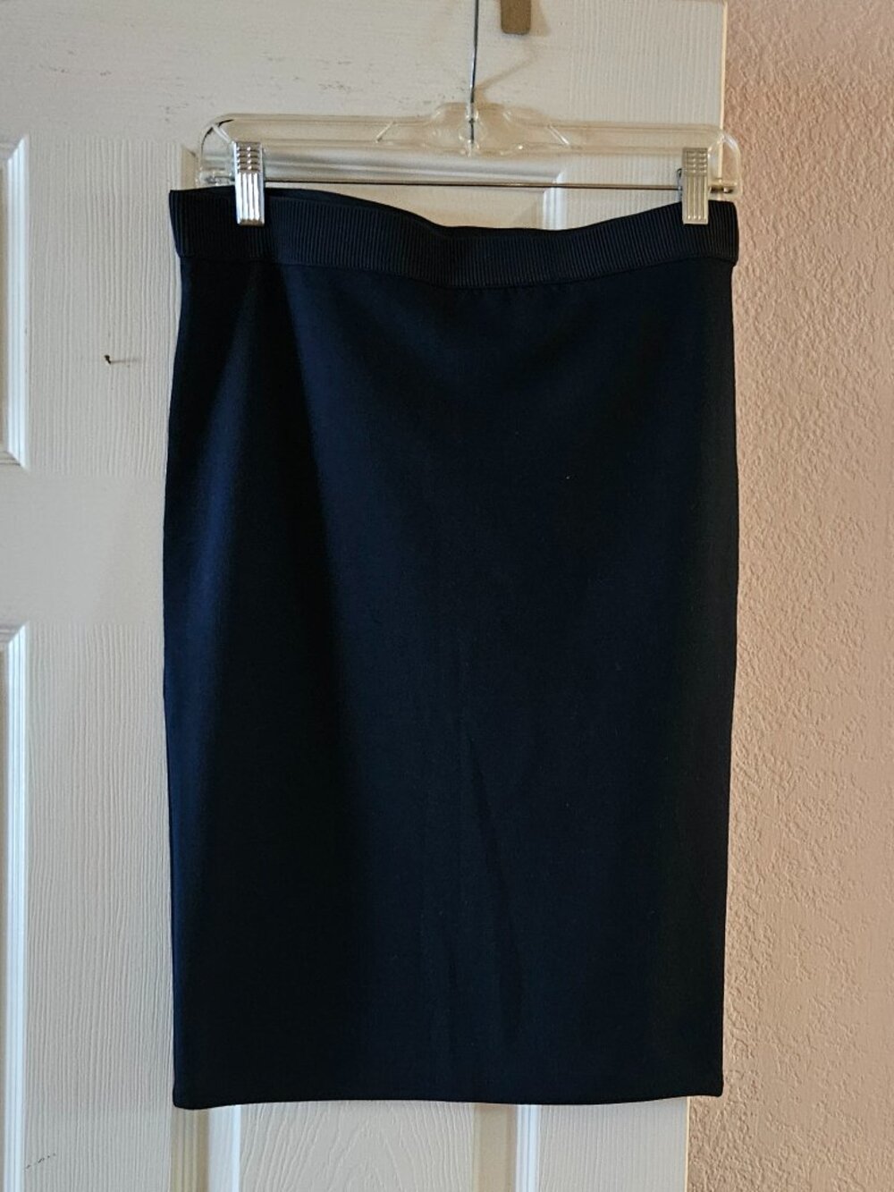 Holly & Whyte Pull-on Navy Pencil Skirt
